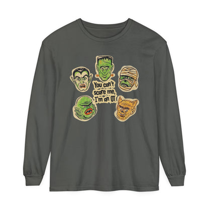 You Can't Scare Me I'm an OT Long Sleeve Comfort Colors T-Shirt