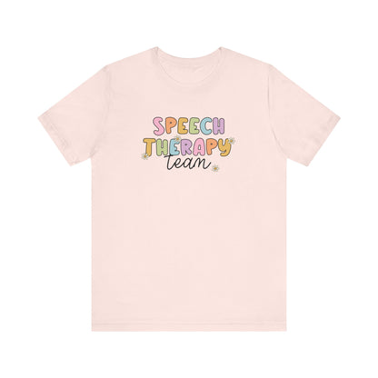 Speech Therapy Team Jersey T-Shirt