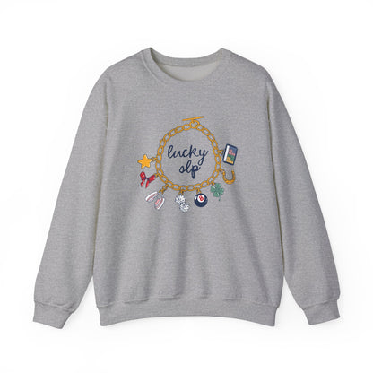 Lucky SLP Charm Bracelet Crewneck Sweatshirt