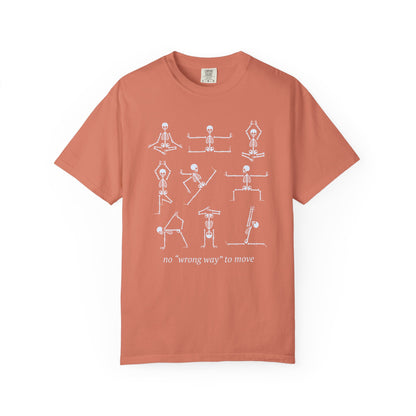 No Wrong Way To Move Comfort Colors T-Shirt