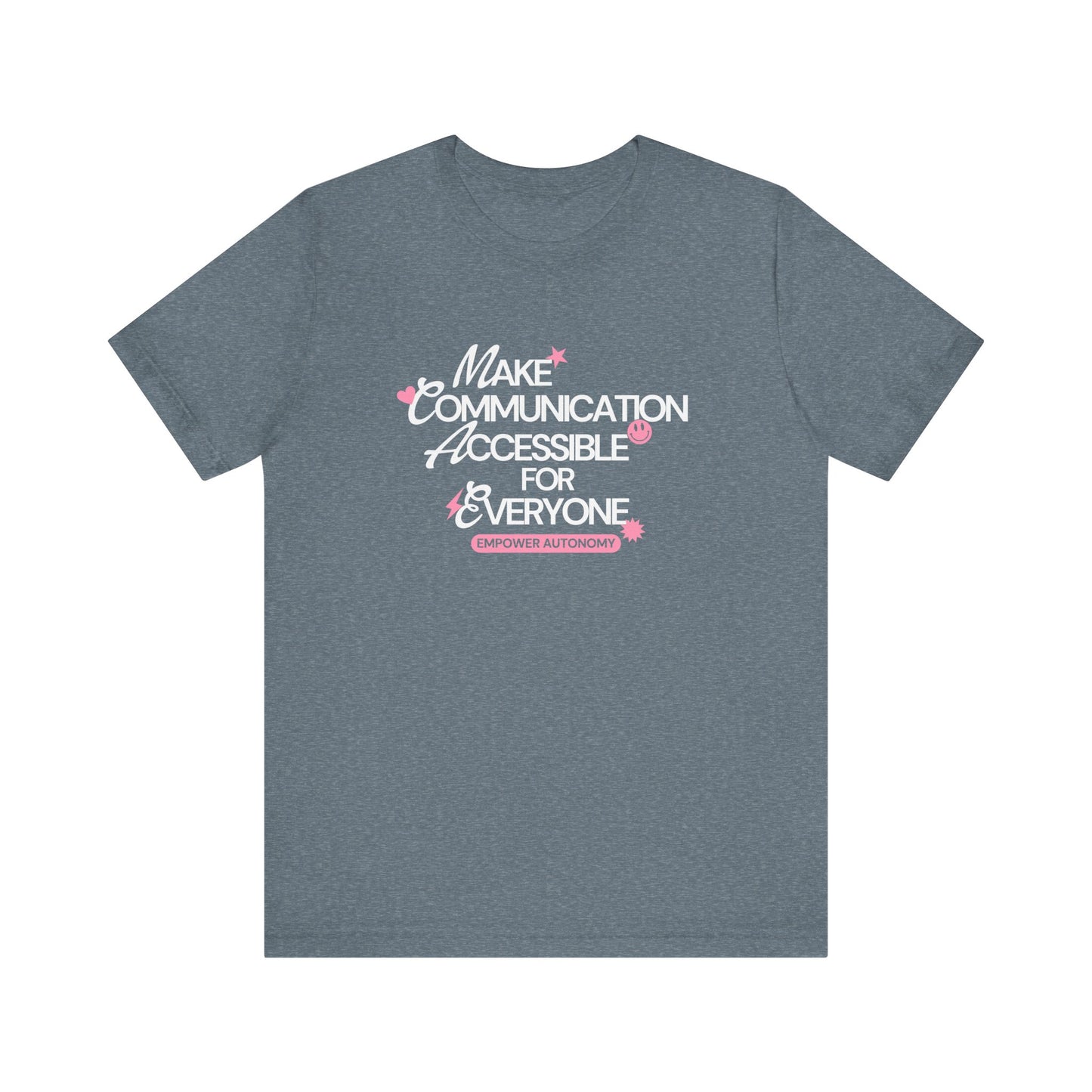 Make Communication Accessible Jersey T-Shirt