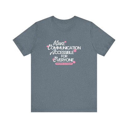 Make Communication Accessible Jersey T-Shirt