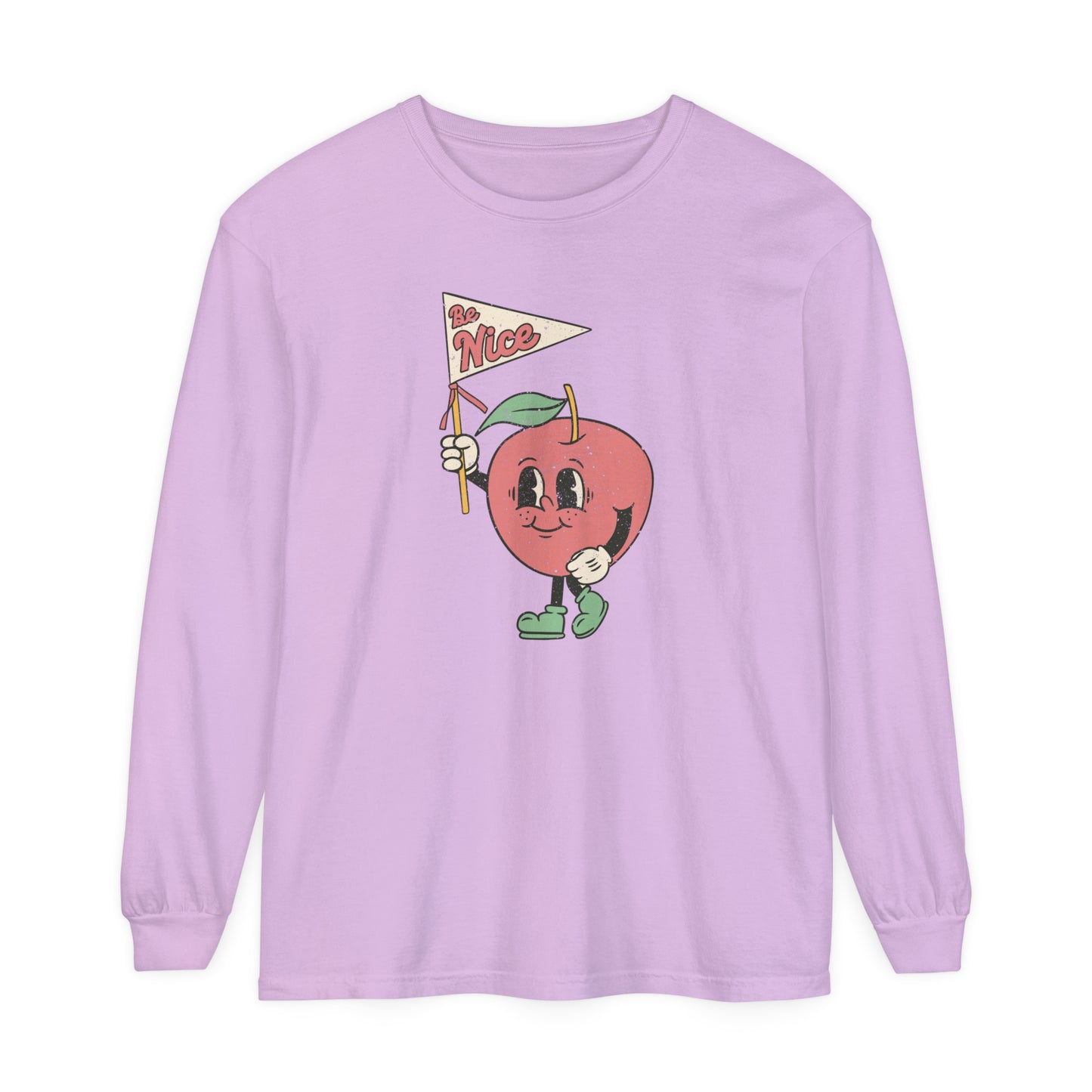 Be Nice Long Sleeve Comfort Colors T-shirt