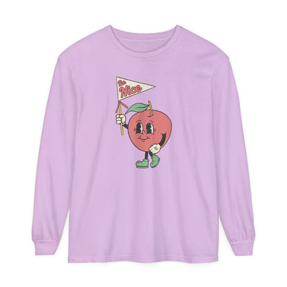 Be Nice Long Sleeve Comfort Colors T-shirt