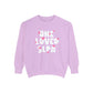 One Loved SLPA Hearts Comfort Colors Sweatshirt