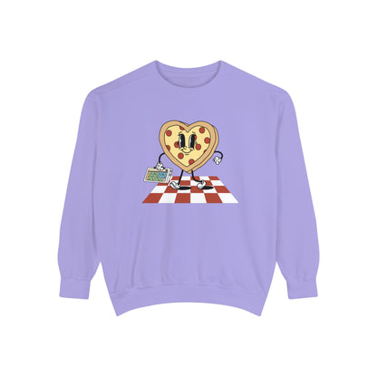 Pizza My Heart AAC Comfort Colors Sweatshirt