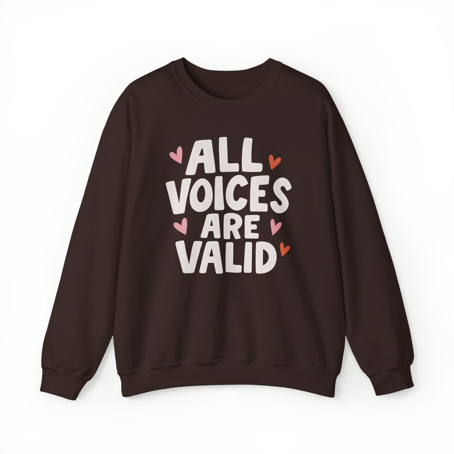 All Voices Are Valid Crewneck Sweatshirt