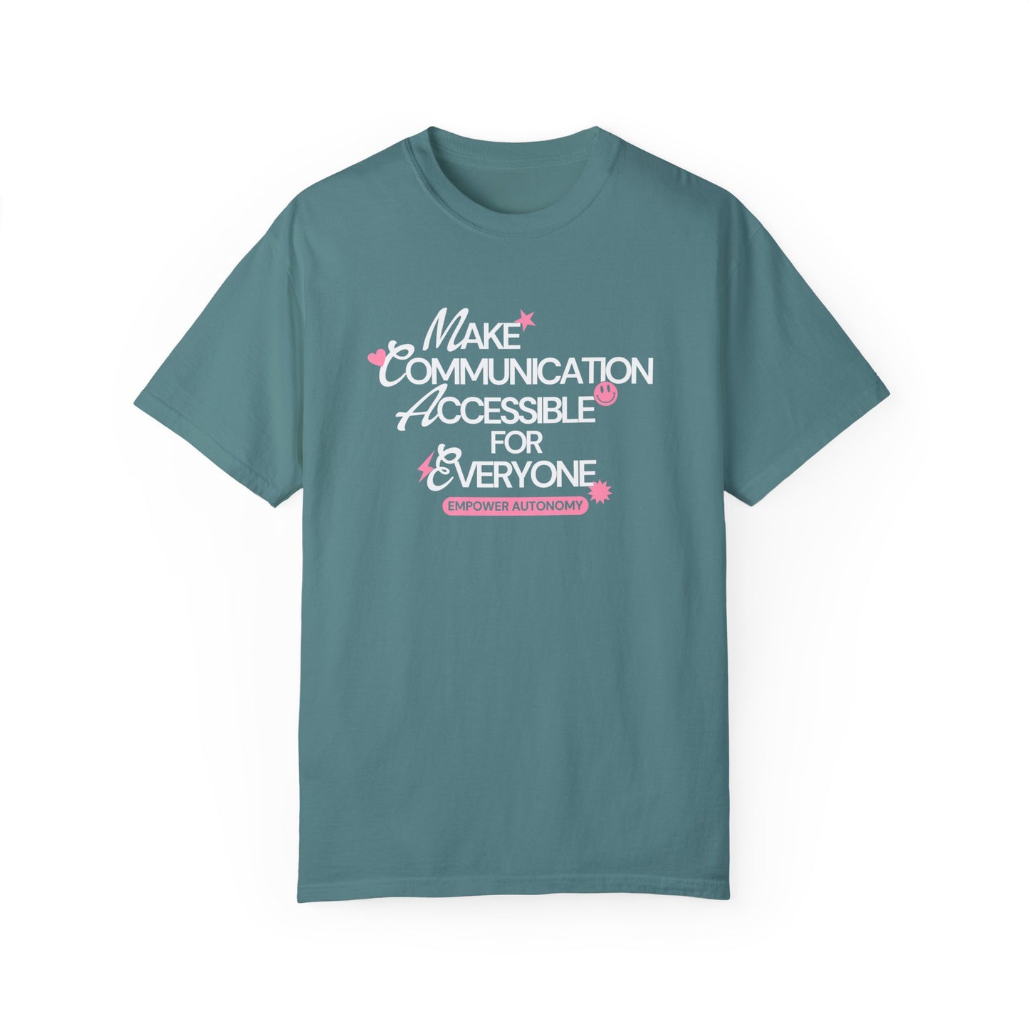 Make Communication Accessible Comfort Colors T-Shirt