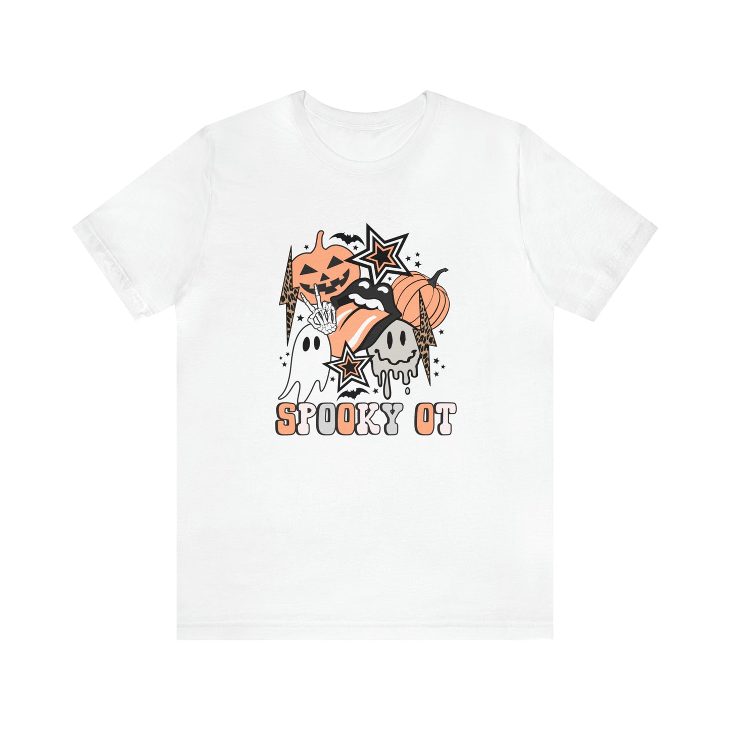 Spooky OT Retro Halloween Jersey T-Shirt