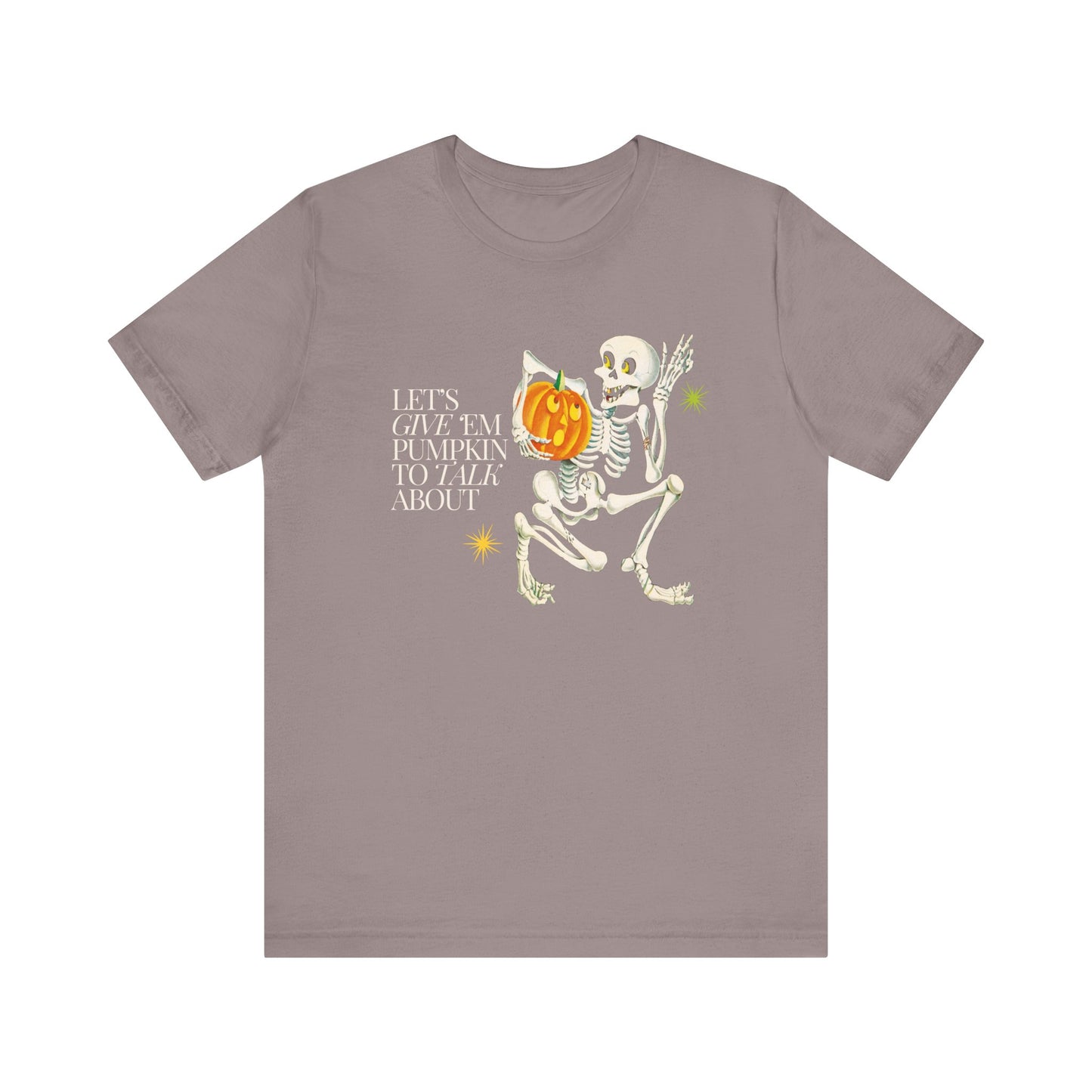 Pumpkin to Talk About Jersey T-Shirt