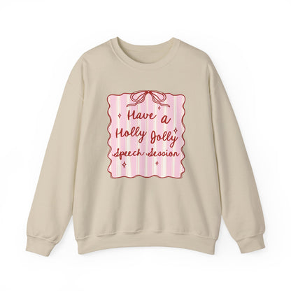 Holly Jolly Speech Session Crewneck Sweatshirt