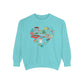 Autism Heart Comfort Colors Sweatshirt