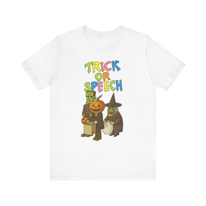 Trick or Speech Jersey T-Shirt