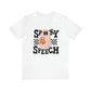 Spooky Speech Checkerboard Jersey T-Shirt