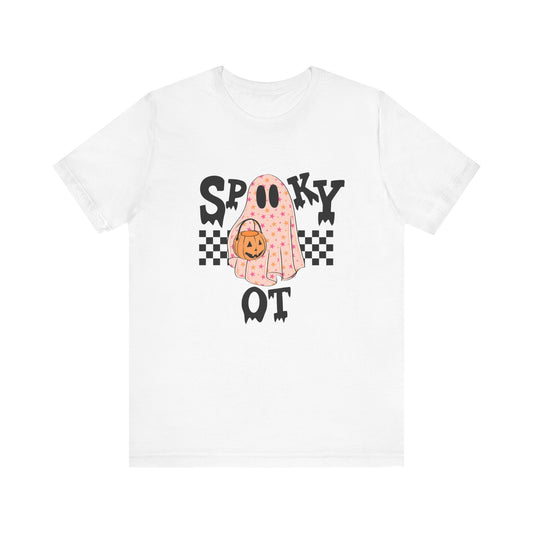Spooky OT Checkerboard Jersey T-Shirt