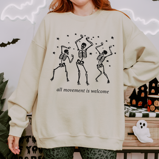 All Movement Is Welcome Crewneck Sweatshirt