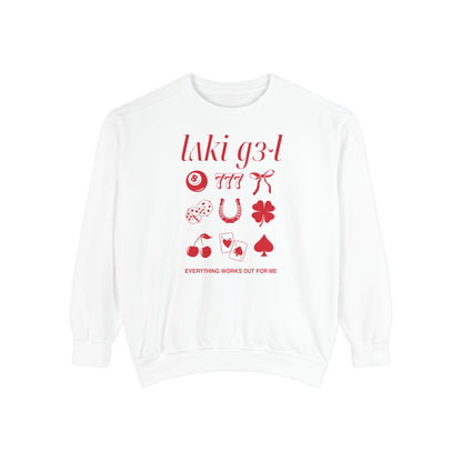 Lucky Girl IPA Comfort Colors Sweatshirt