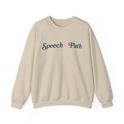 Speech Fills My Heart Crewneck Sweatshirt