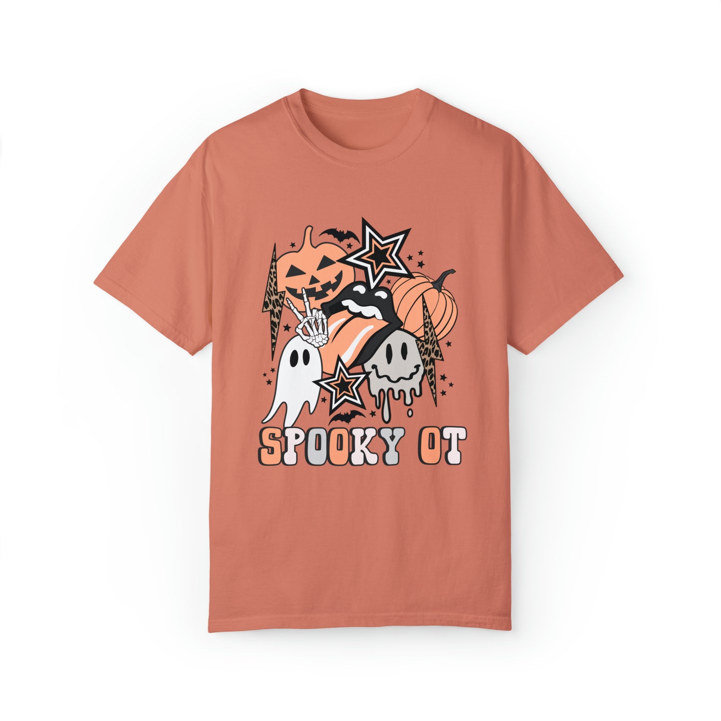 Spooky OT Retro Halloween Comfort Colors T-Shirt