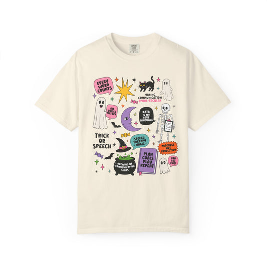 Spooky Icons Comfort Colors T-Shirt