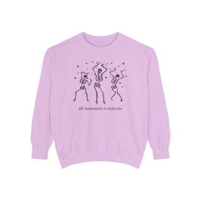 All Movement Is Welcome Comfort Colors Sweatshirt