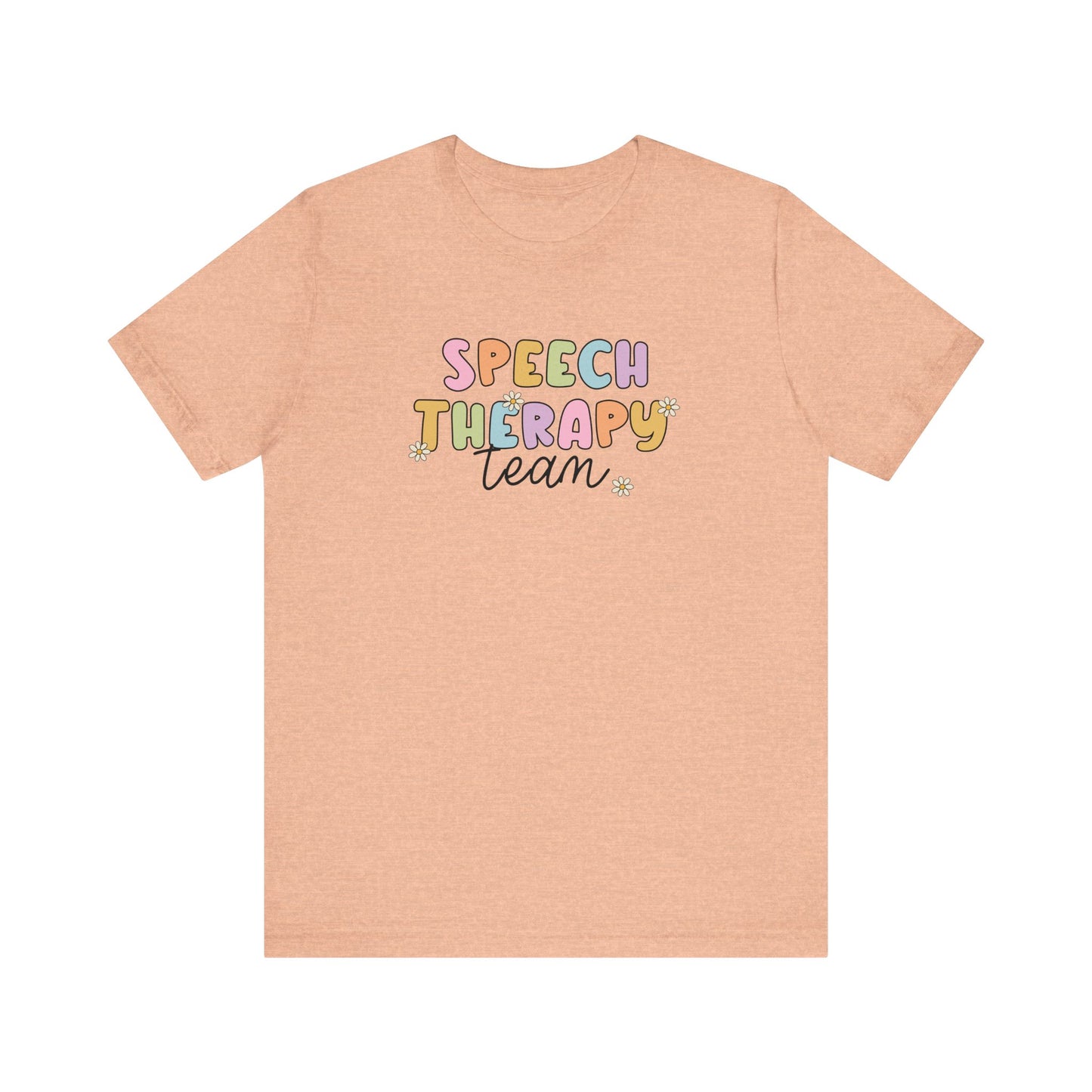 Speech Therapy Team Jersey T-Shirt