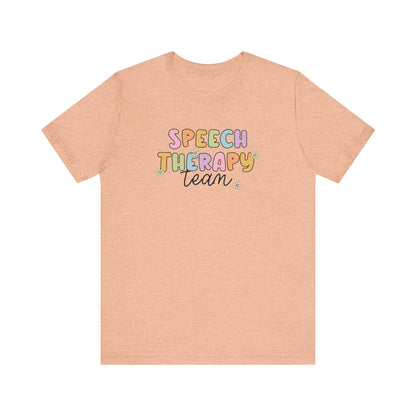 Speech Therapy Team Jersey T-Shirt