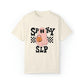 Spooky SLP Checkerboard Comfort Colors T-Shirt