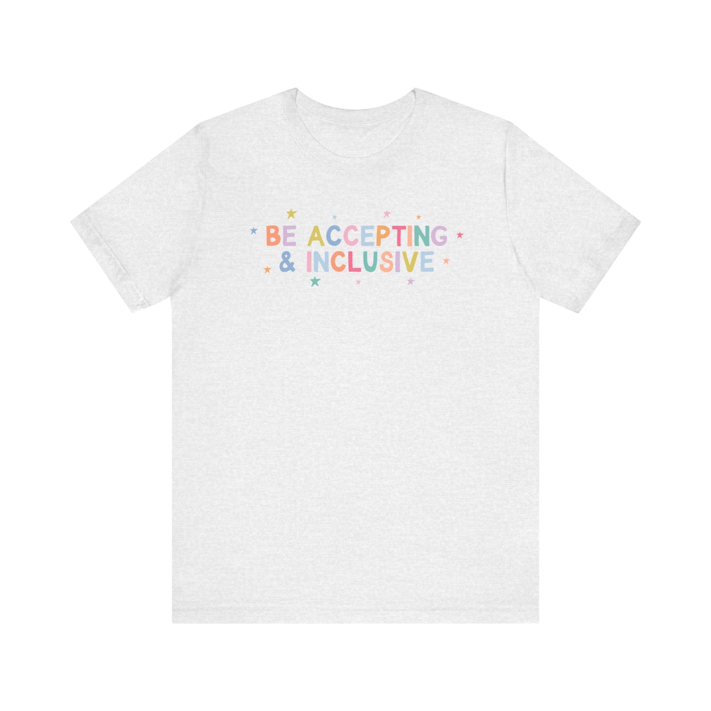 Be Accepting & Inclusive Jersey T-Shirt