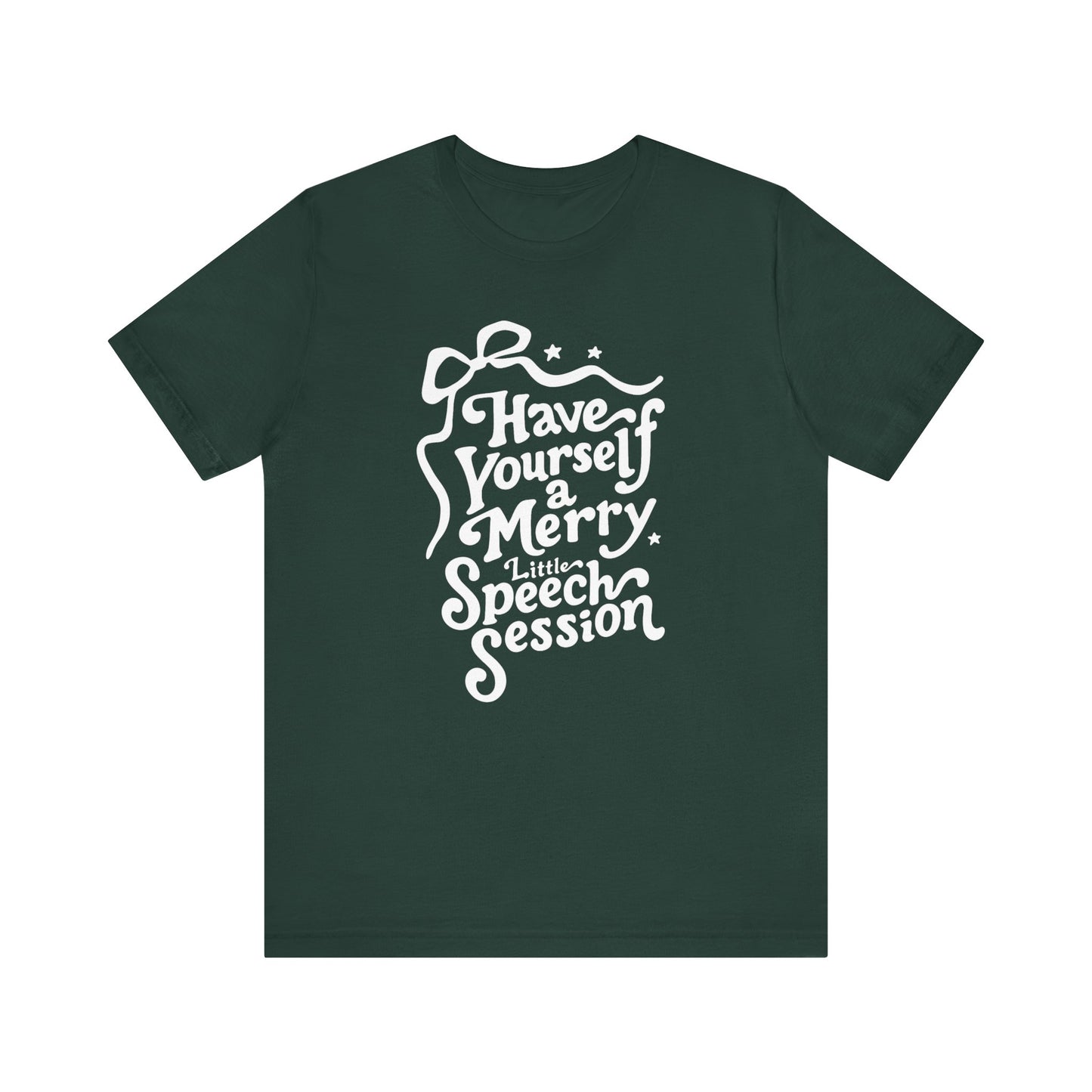 Merry Little Speech Session Jersey T-Shirt