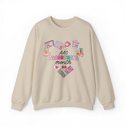 AAC Awareness Month Crewneck Sweatshirt