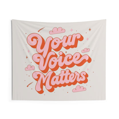Your Voice Matters Tapestry