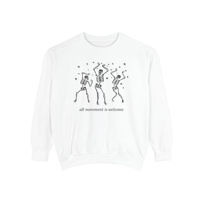 All Movement Is Welcome Comfort Colors Sweatshirt