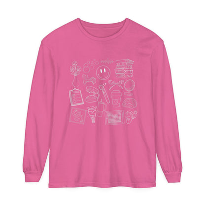 Speech-Language-Hearing Long Sleeve Comfort Colors T-Shirt