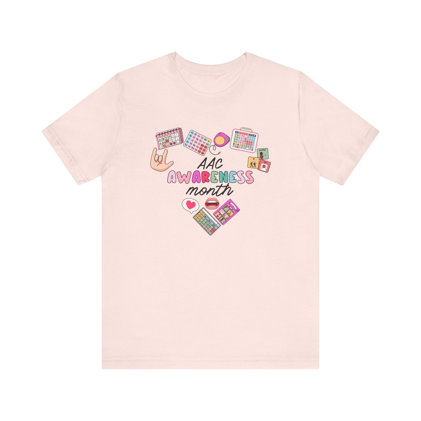 AAC Awareness Month Short Sleeve T-Shirt