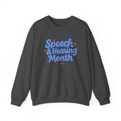 Speech & Hearing Month Crewneck Sweatshirt