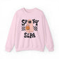 Spooky SLPA Checkerboard Crewneck Sweatshirt