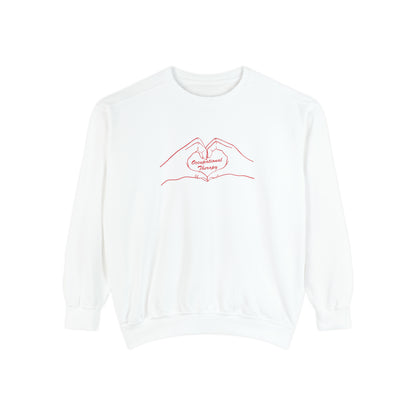 OT Heart Hands Comfort Colors Sweatshirt