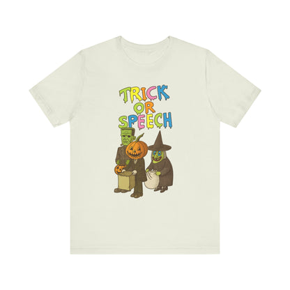 Trick or Speech Jersey T-Shirt
