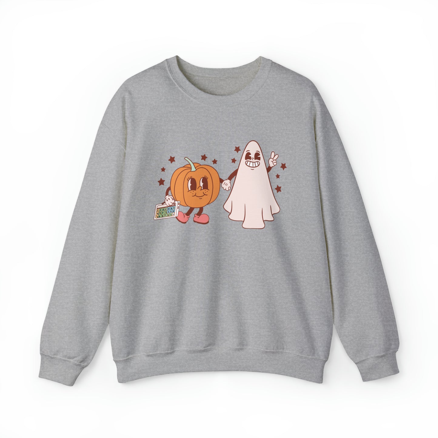 Pumpkin and Ghost AAC Crewneck Sweatshirt