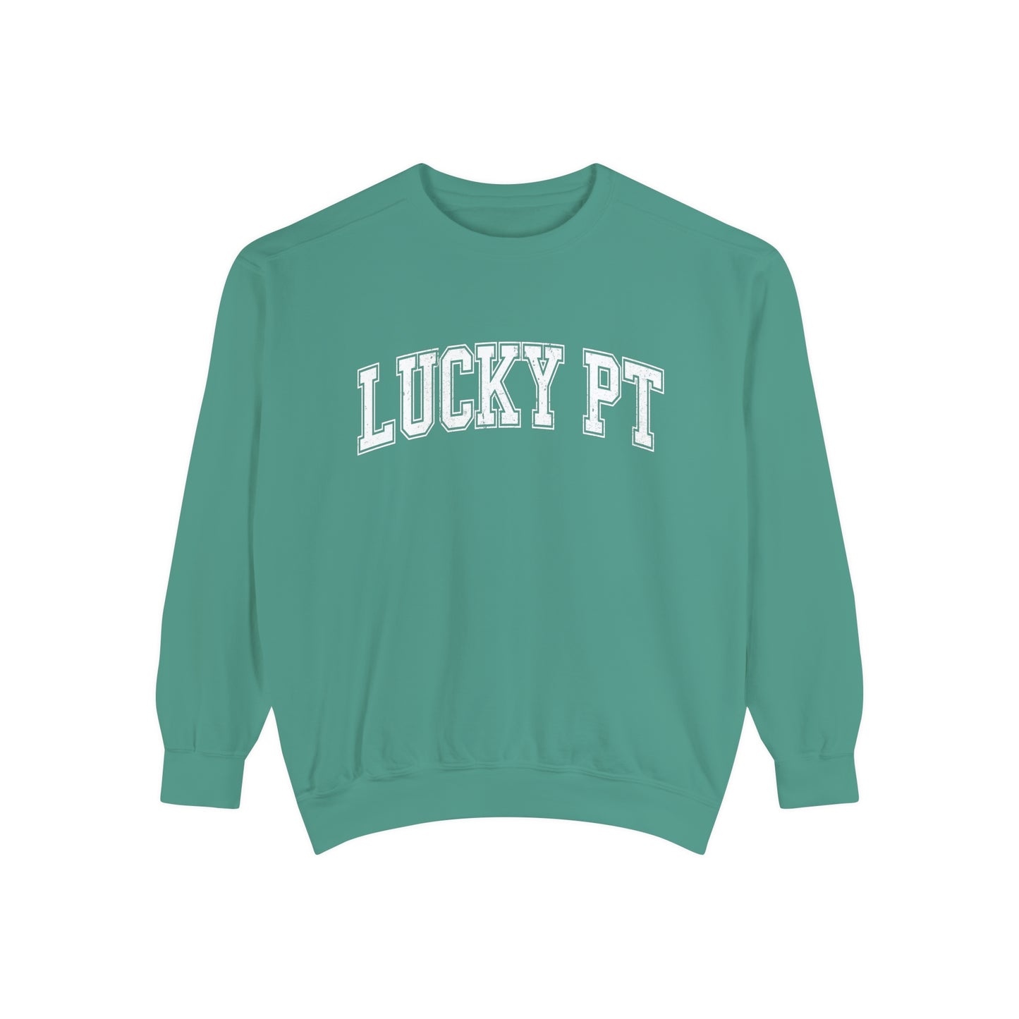 Lucky PT Distressed Comfort Colors Sweatshirt