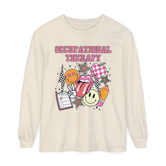 Retro OT Long Sleeve Comfort Colors T-shirt