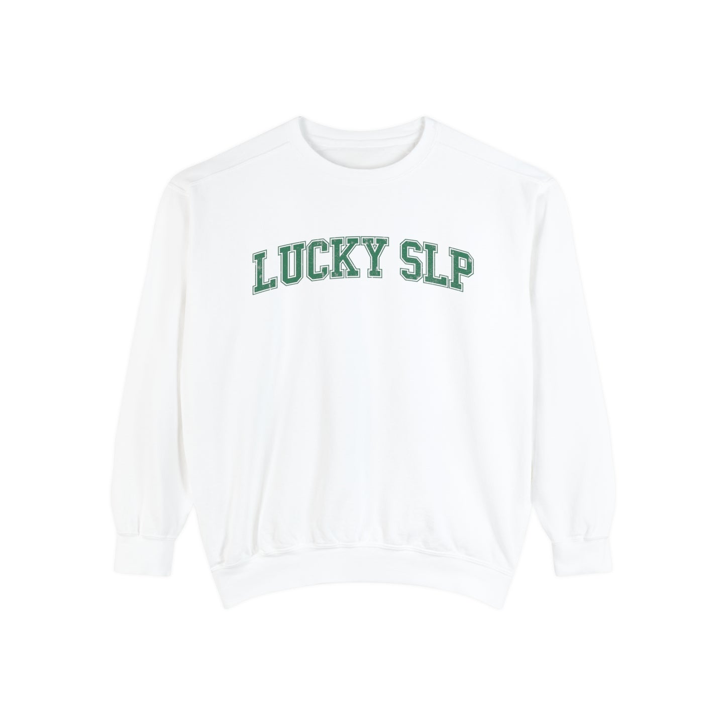 Lucky SLP Distressed Comfort Colors Sweatshirt