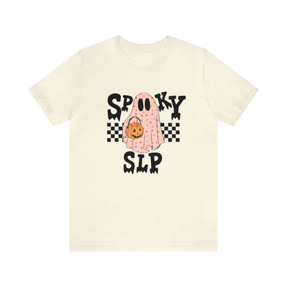 Spooky SLP Checkerboard Jersey T-Shirt