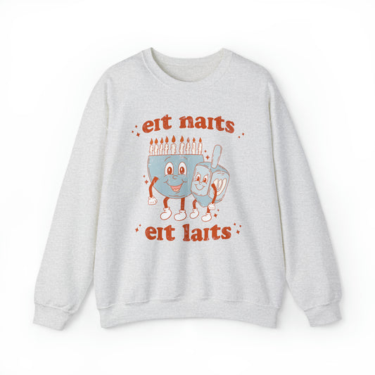 Eight Nights Eight Lights IPA Distressed Crewneck Sweatshirt