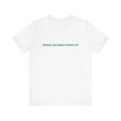Groovy Daisy Speech Jersey T-Shirt | Front and Back Print