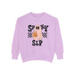 Spooky SLP Checkerboard Comfort Colors Sweatshirt