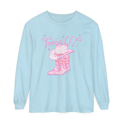 Texas OT Comfort Colors Long Sleeve T-Shirt