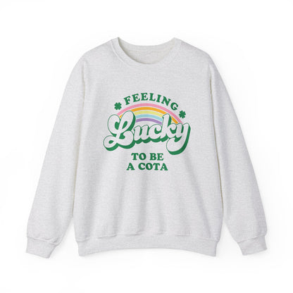 Feeling Lucky to Be a COTA Crewneck Sweatshirt