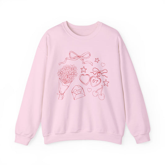 OT Whimsy Doodles Crewneck Sweatshirt
